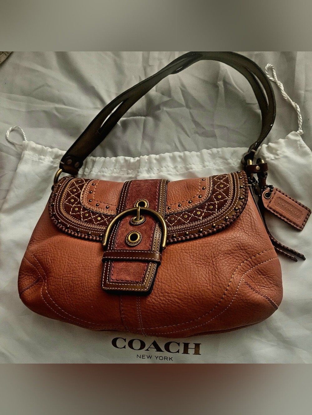 Y2K Coach vintage Soho Renaissance - Picture 3 of 3